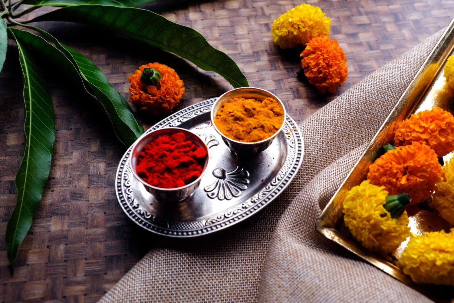 Kumkum & Haldi